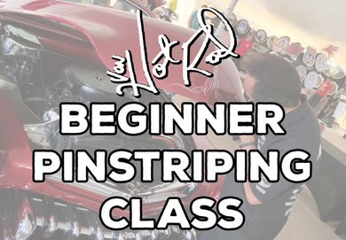 Von Hot Rod 3-Hour Beginner Pinstriping Class, July 11th