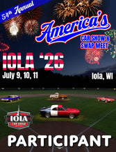 Load image into Gallery viewer, Iola 2026 Dash Plaque