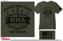 Load image into Gallery viewer, Iola Proud Military Veteran Tee