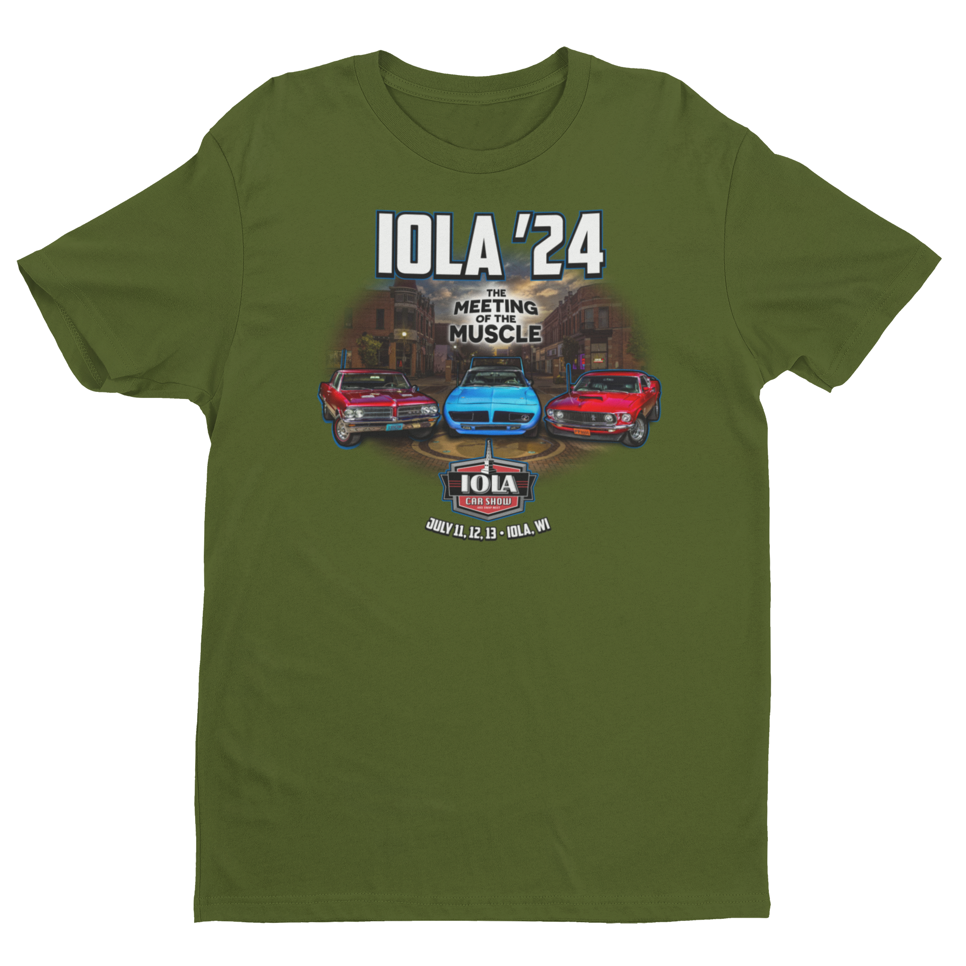 Iola 2024 Annual T-Shirt – Iola Car Show