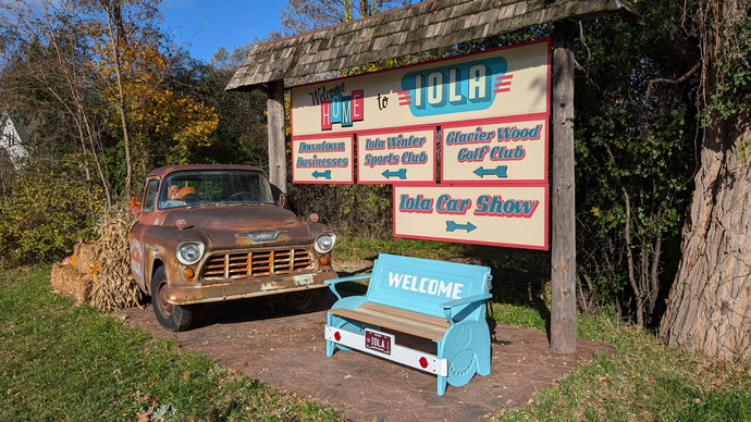 Classic Truck Bed Bench